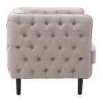 Fotel Karl w typie Chesterfield elegancki - Inart 3