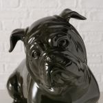 Figura dekoracyjna Bulldog Bully czarny  - Boltze 3