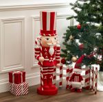 Figura dekoracyjna Dziadek do orzechów Candy 90 cm 4