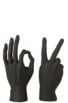 Figura dekoracyjna Hand black 3