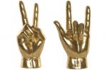 Figura dekoracyjna Hand złota 1
