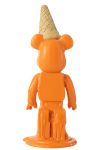 Figura dekoracyjna Ice Cream Bear orange 3
