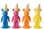 Figura dekoracyjna Ice Cream Bear yellow 2