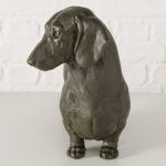 Figura dekoracyjna Jamnik Wuffy czarny - Boltze 3