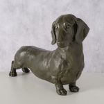 Figura dekoracyjna Jamnik Wuffy czarny - Boltze 2