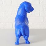 Figura dekoracyjna Jamnik Wuffy niebieski - Boltze 6