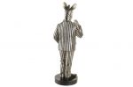 Figura dekoracyjna Zebra Gentleman 3