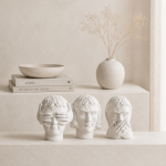 Figury dekoracyjne Three Minds white - Item International 2