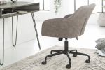 Fotel biurowy Dutch Comfort taupe  - Invicta Interior 11