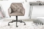 Fotel biurowy Dutch Comfort taupe  - Invicta Interior 7
