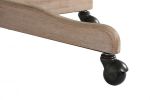 Fotel biurowy krzesło Louis beżowe boucle - Item International 8