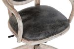 Fotel biurowy krzesło Louis glam natur - Item International 5