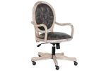Fotel biurowy krzesło Louis glam natur - Item International 1