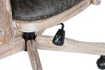 Fotel biurowy krzesło Louis glam natur - Item International 6