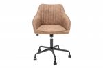 Fotel biurowy Krzesło Turin taupe vintage - Invicta Interior 2