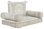 Fotel Boho Nest jednoosobowy beżowy - Item International 2