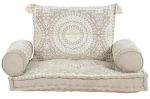 Fotel Boho Nest jednoosobowy beżowy - Item International 1