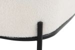 Fotel Boucle lounge biały - Item International 6