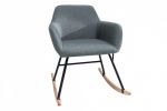 Fotel bujany Baltic szary - Invicta Interior 4