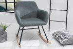 Fotel bujany Baltic szary - Invicta Interior 1