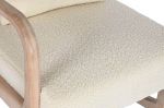 Fotel bujany Boucle biały creme - Item International 5