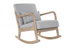 Fotel bujany Linen szary - Item International 1