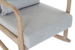 Fotel bujany Linen szary - Item International 6