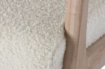Fotel bujany Boucle biały creme - Item International 6
