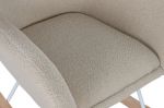 Fotel bujany Cloudy boucle beż - Item International 5