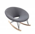 Fotel bujany Floating szary  - Invicta Interior 1