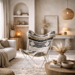 Fotel Butterfly cozy boho z frędzlami - Item International 2