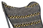 Fotel Butterfly etno czarny - Item International 4