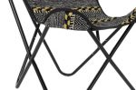 Fotel Butterfly etno czarny - Item International 6