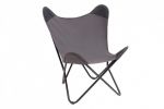 Fotel Butterfly Fabric szary  - Invicta Interior 1