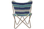 Fotel Butterfly navy blue  - Item International 2