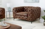 Fotel Chesterfield Modern Barock antyczny brązowy - Invicta Interior 1