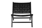 Fotel Classic Design skórzany czarny - Item International 2
