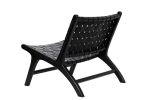 Fotel Classic Design skórzany czarny - Item International 5