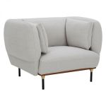 Fotel Cube elegant perłowo szary - Atmosphera 1