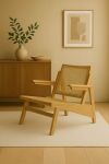 Fotel designerski Cane z rattanem - Item International 2