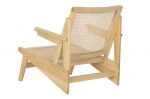 Fotel designerski Cane z rattanem - Item International 4