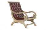Fotel drewniany antyczny Chairman 1