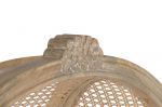 Fotel drewniany Roof Stylized z plecionką wiedeńską  - Item International 7