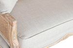 Fotel drewniany sofa Roof Stylized natur z plecionką wiedeńską  - Item International 7