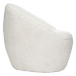 Fotel Boucle plush biały - Atmosphera 3