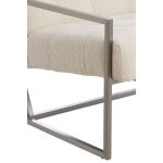 Fotel Geo Boucle cream - Light & Living 7