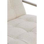 Fotel Geo Boucle cream - Light & Living 5