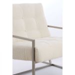 Fotel Geo Boucle cream - Light & Living 4