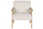 Fotel Icon Boucle z podłokietnikami biały - Item International 4