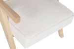 Fotel Icon Boucle z podłokietnikami biały - Item International 8